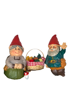Gnome Serenity on a Woodland Log