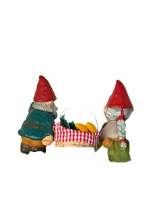 Gnome Serenity on a Woodland Log
